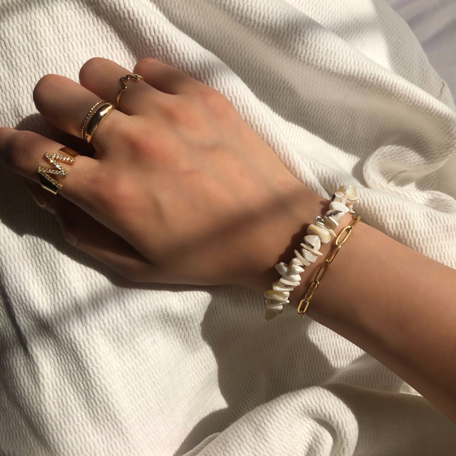 シーシェル マンテルブレスレット［SSB005］ブレスレット シェル