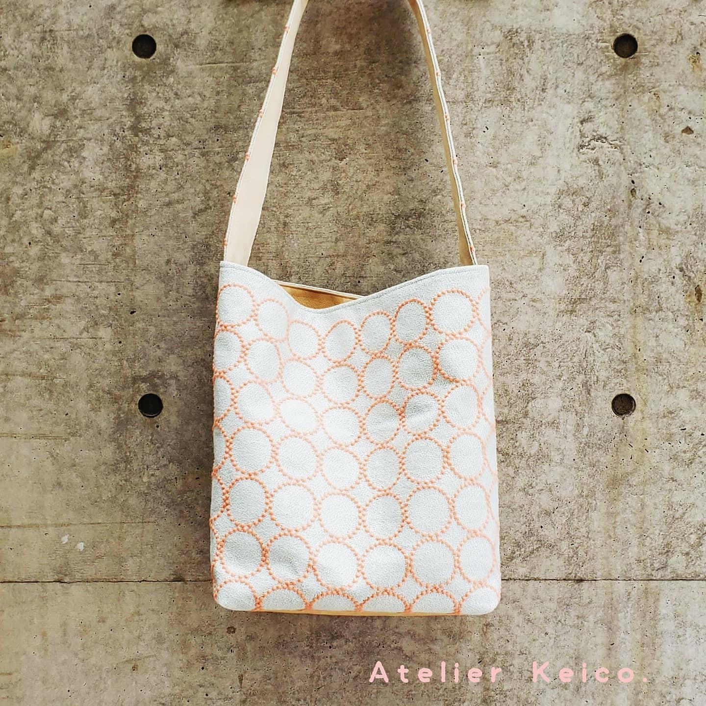 受注作成 ミナペルホネン タンバリン ショルダーバッグ - Atelier