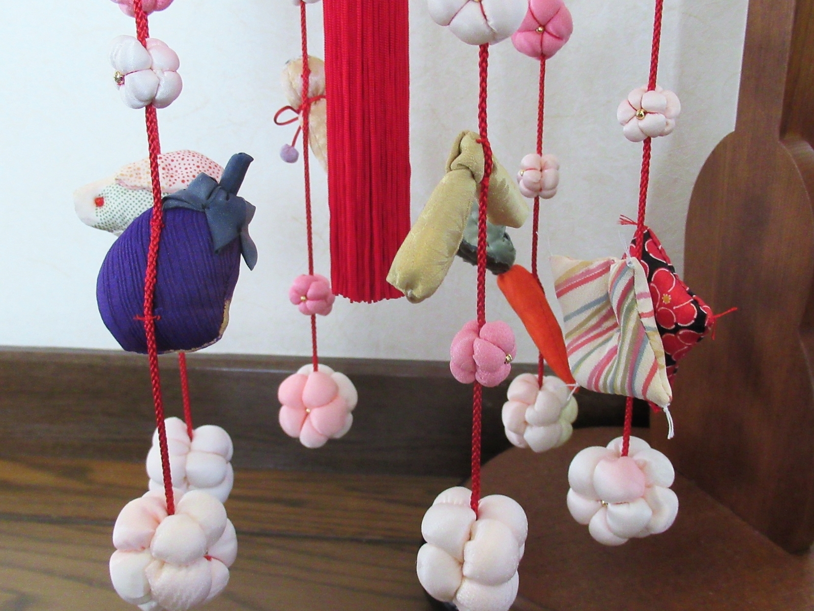 愛情と願いを込めた七宝まりの吊るし飾り＊吊るし飾り＊ひな祭り