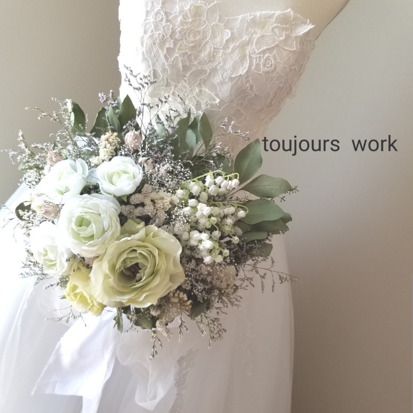 ◇スズランブーケ◇ウェディングブーケ◇ブライダル◇ブライダルブーケ