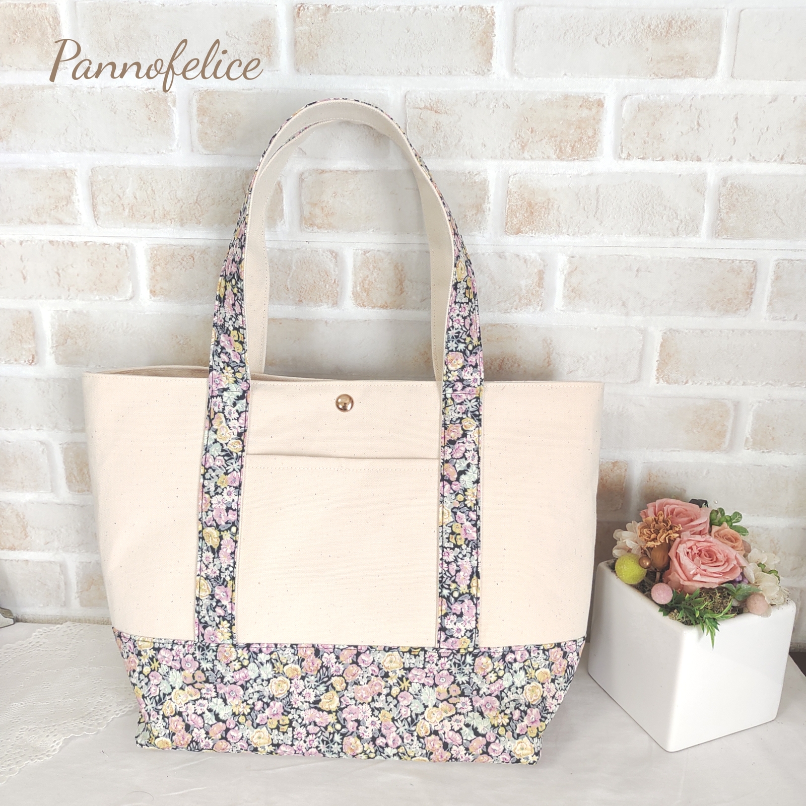 ハンドメイド トートバック リバティ♡ - Pannofelice | minne byGMO