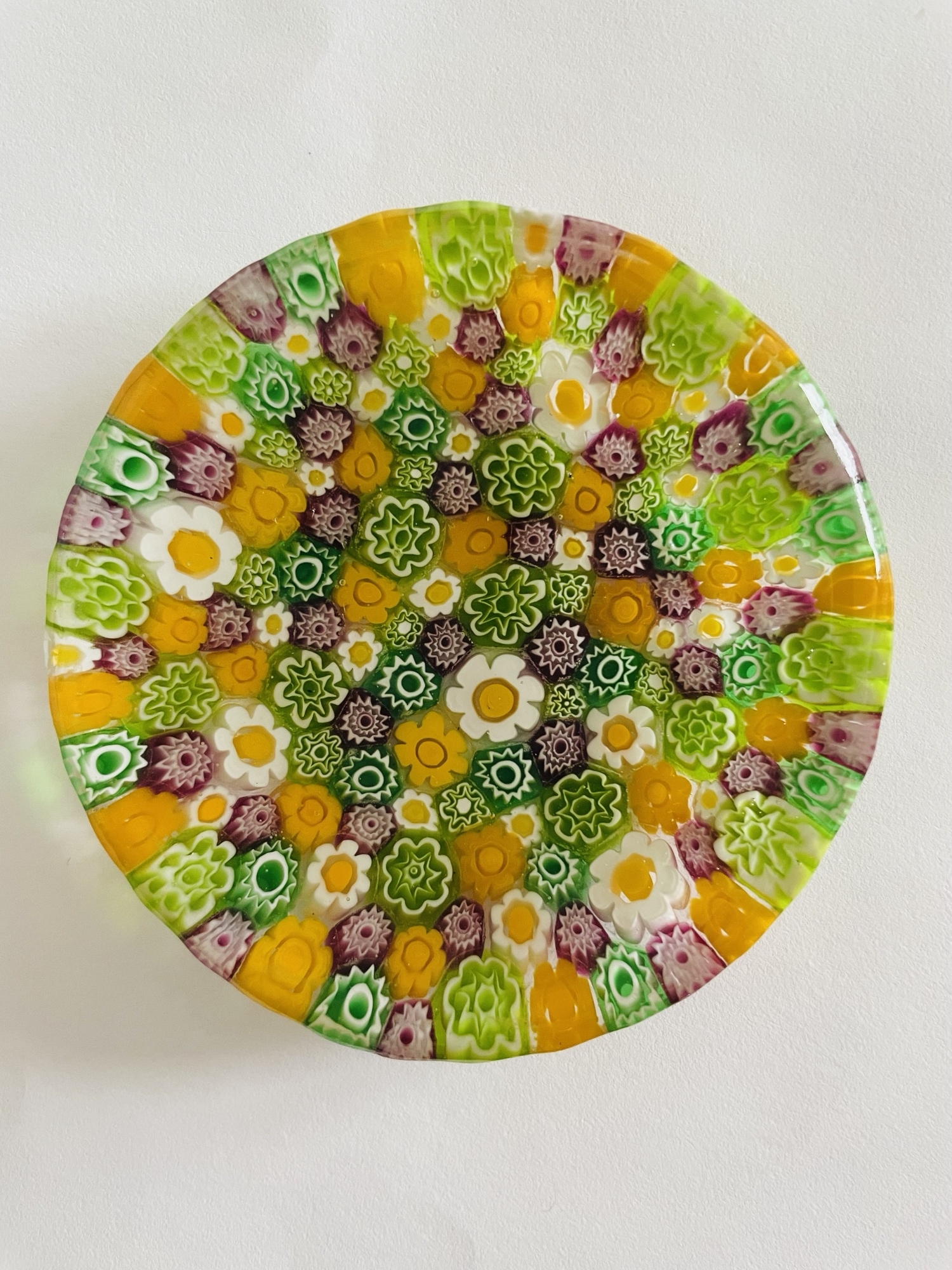 ベネチアンガラス ミルフィオリの小皿 - Cryptograph: | minne byGMO