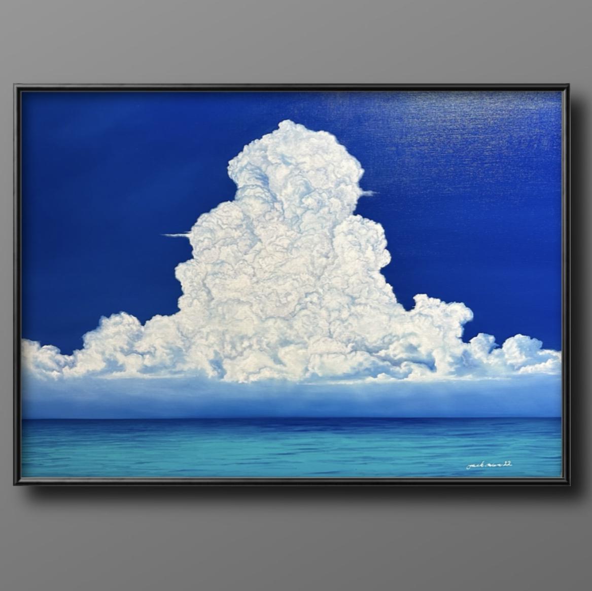 油絵 絵画 『雲』 - jackoilpaint | minne byGMOペパボ 国内最大級の