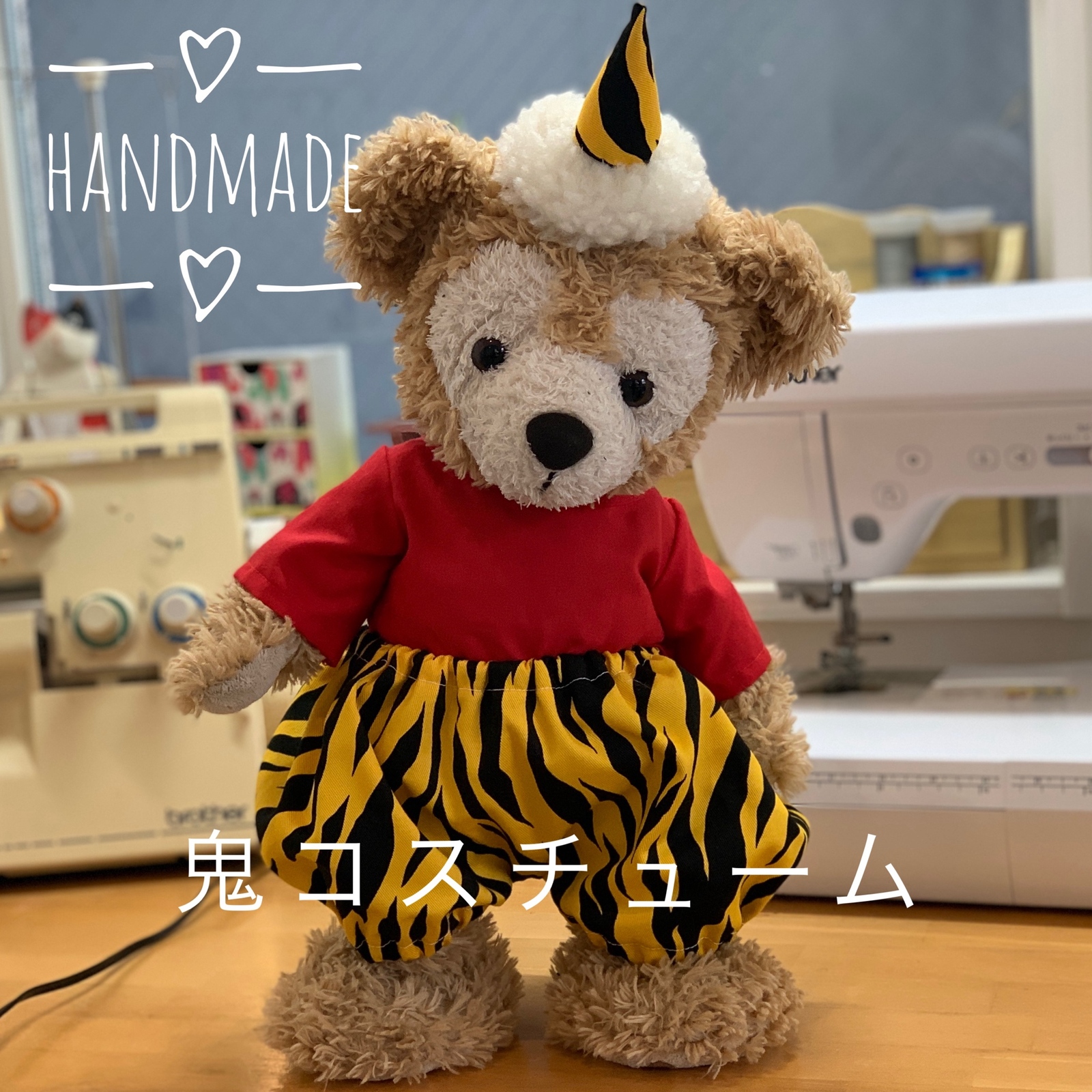 ダッフィー シェリーメイ ひな祭りコスチューム お雛様 お内裏様 衣装