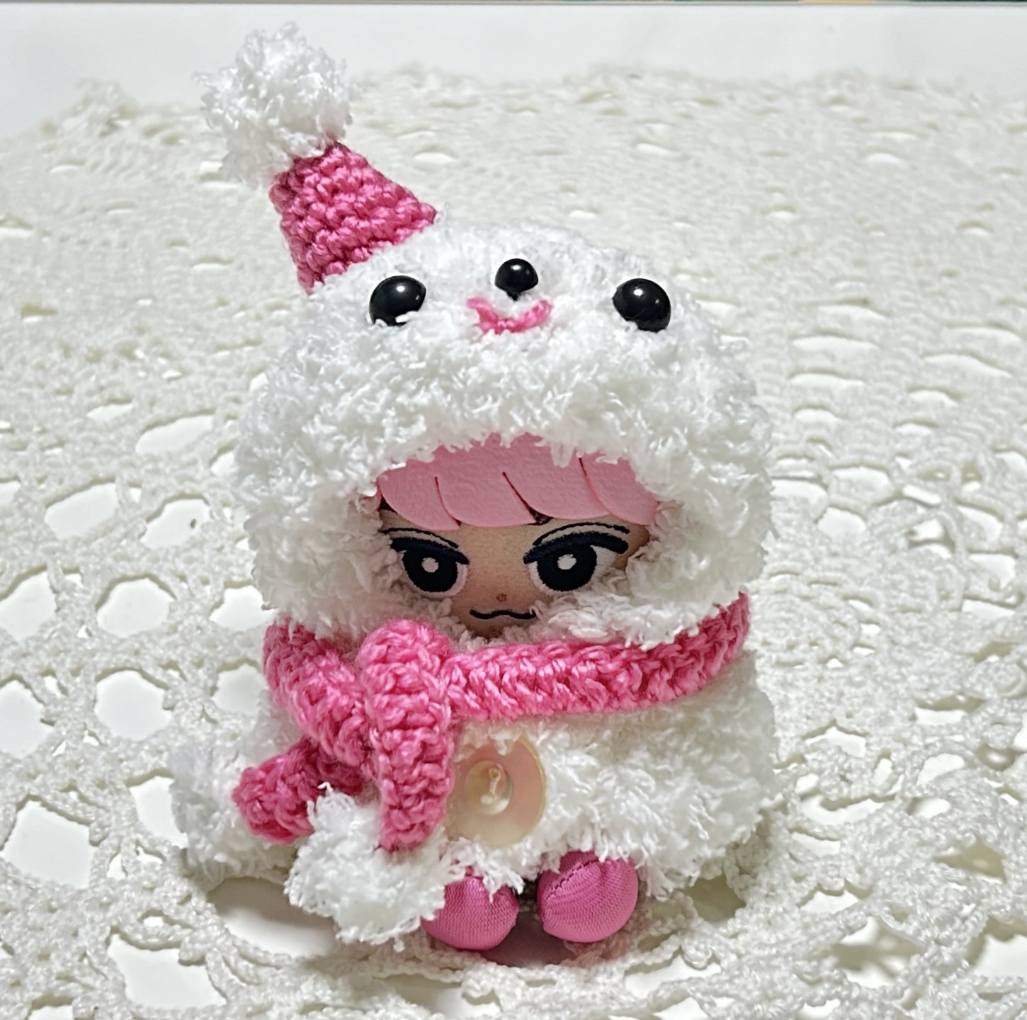 すのチル チルぬい ちびぬい はぴぬい ポンチョ 服 衣装 クリスマス す