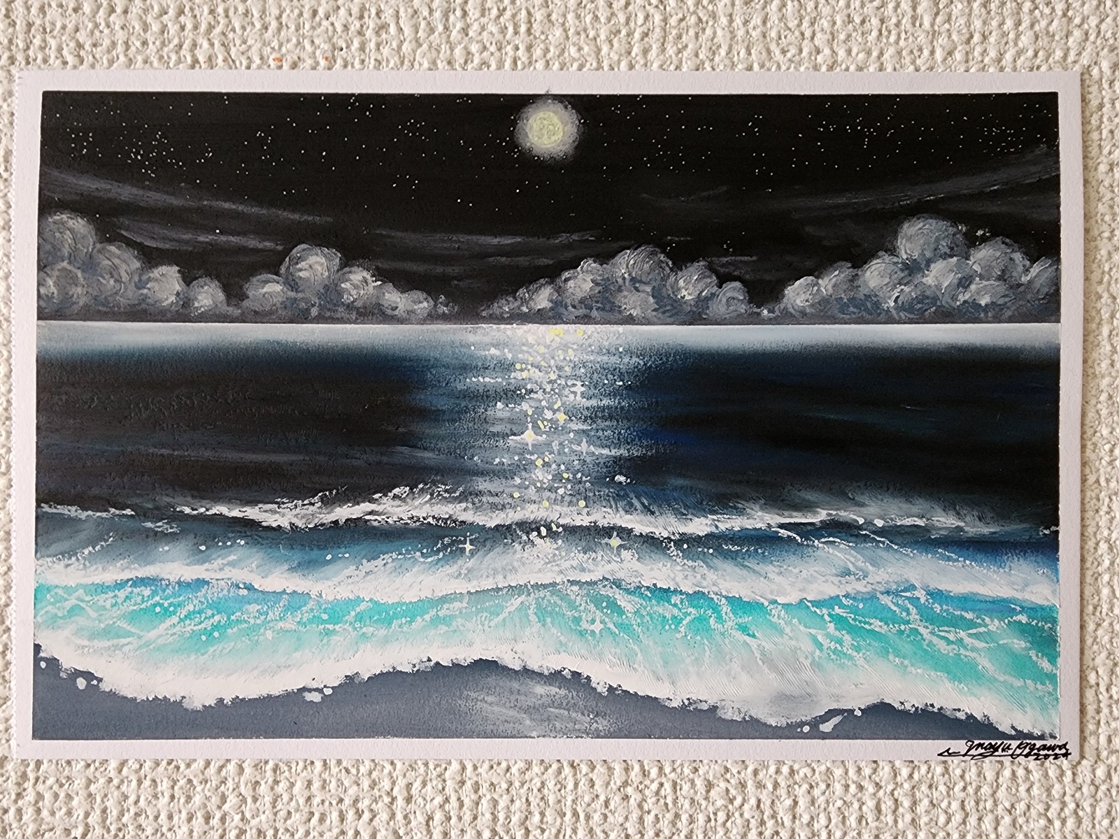 アクリル絵の具 風景画 絵画 - ☆ハッピーカラー☆ | minne byGMO