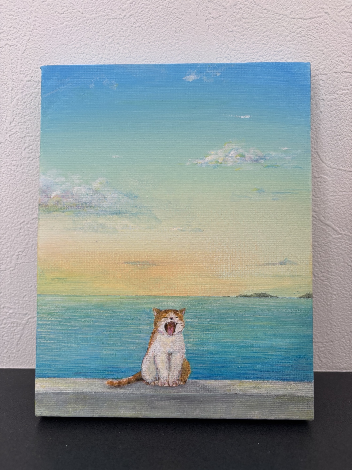 アクリル画 原画 クラゲ - ごあね | minne byGMOペパボ 国内最大級の