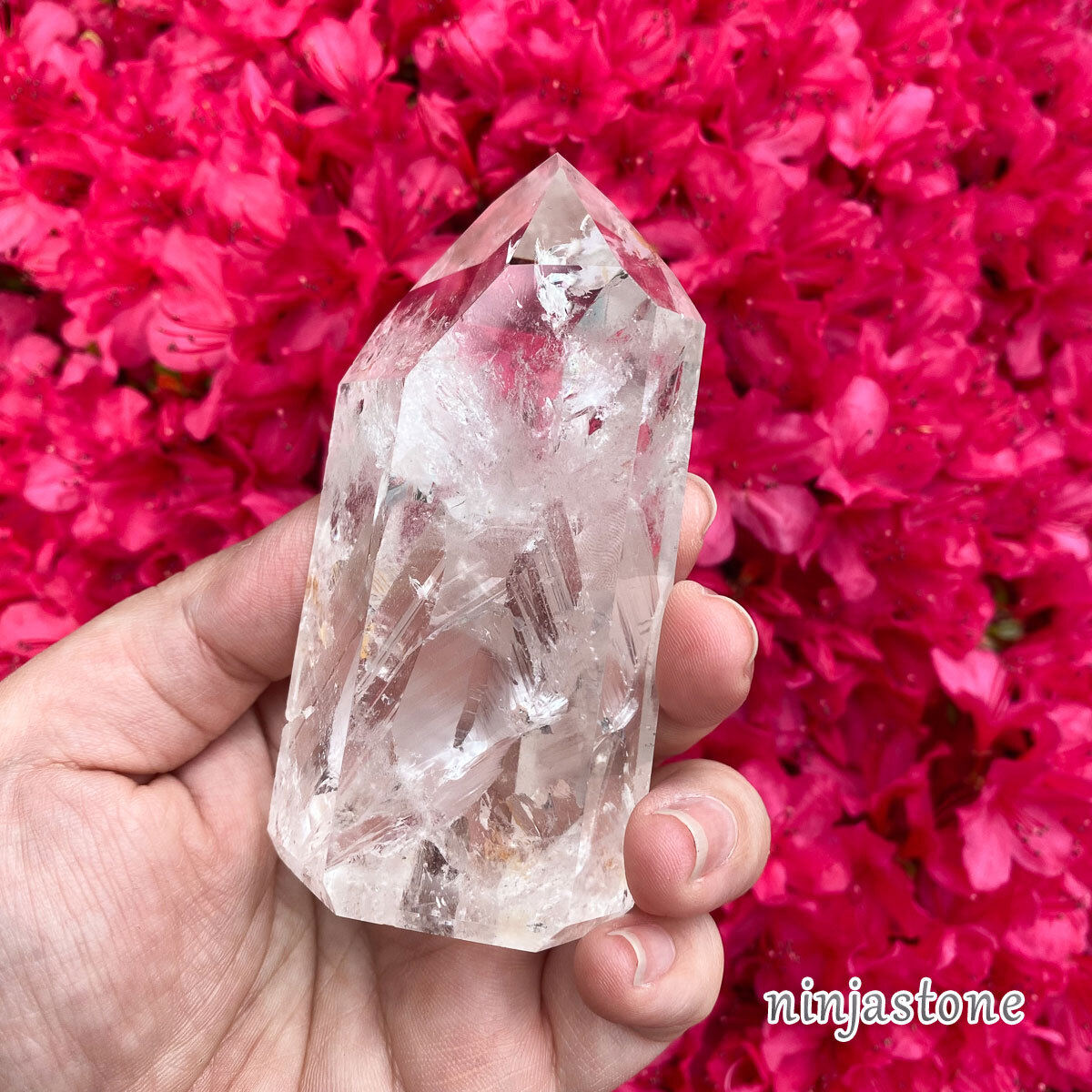 デーヴィックテンプル クォーツインクォーツ水晶 - ニンジャストーン