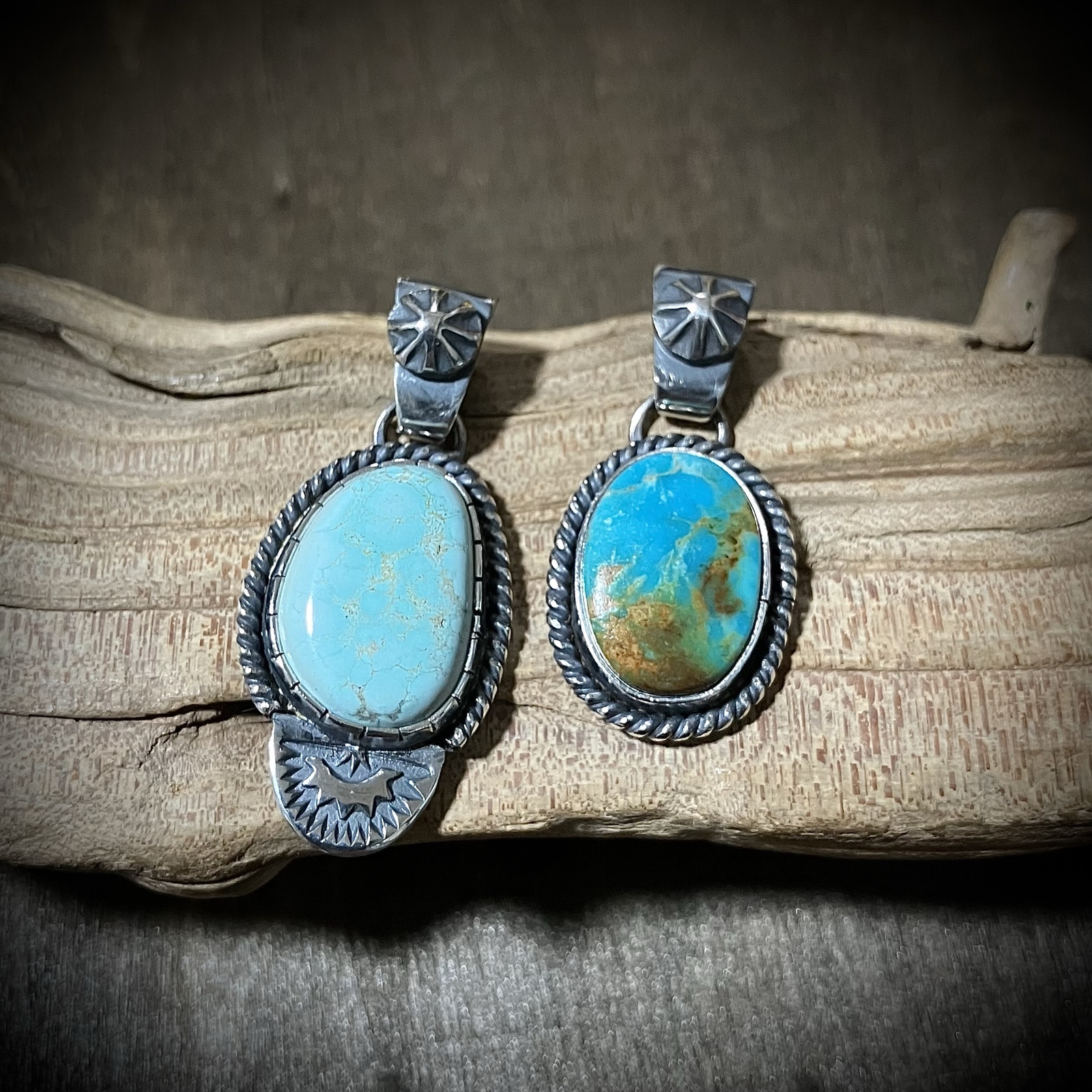 ナバホ族ロイストンターコイズSTERLING シルバー ペンダント 楽天市場