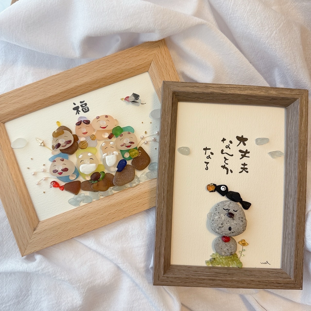 ☆シーグラスアート くまさん - WOL［ウォル] | minne byGMOペパボ