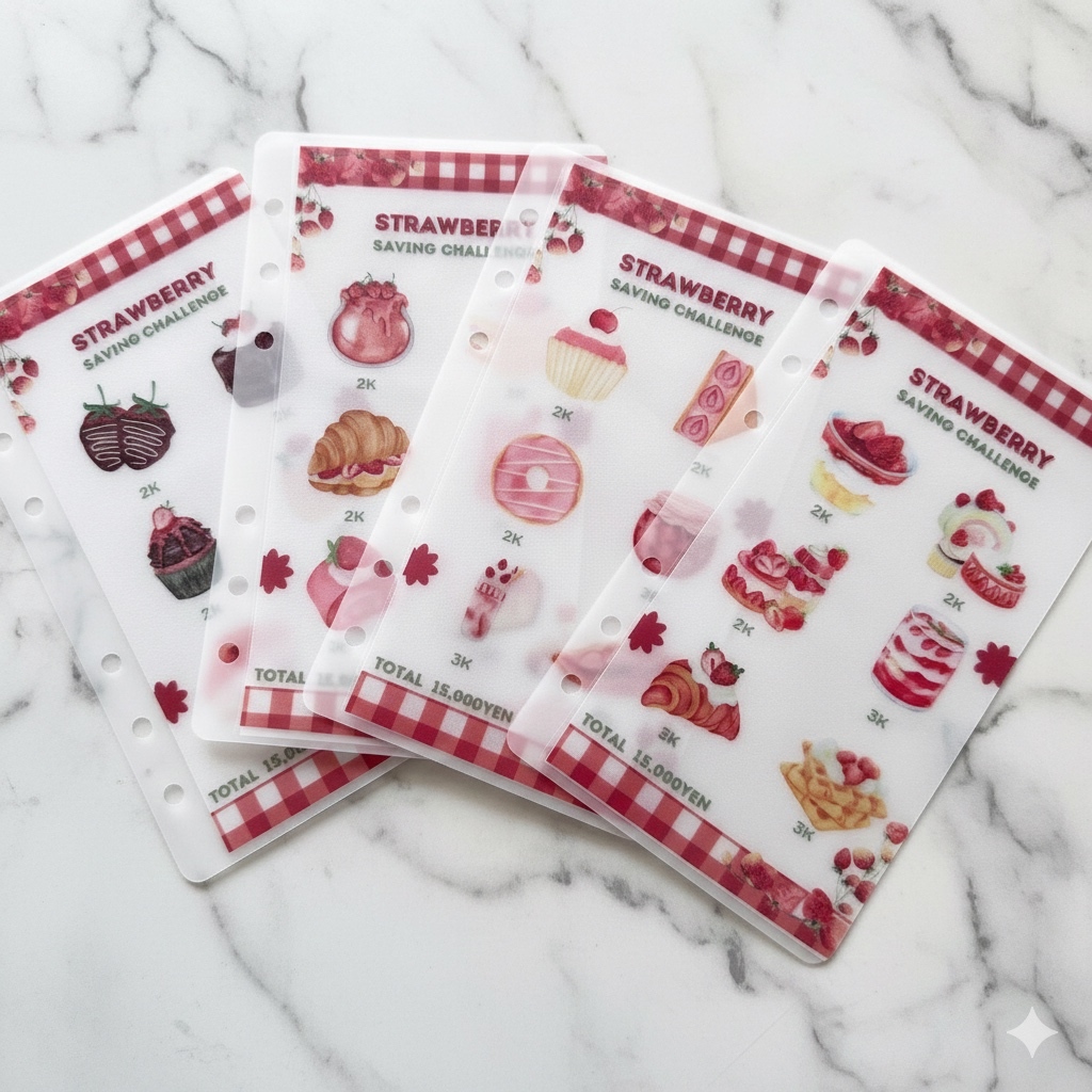 Savingリフィル4枚！アリス・イン・ワンダーランド バインダー貯金