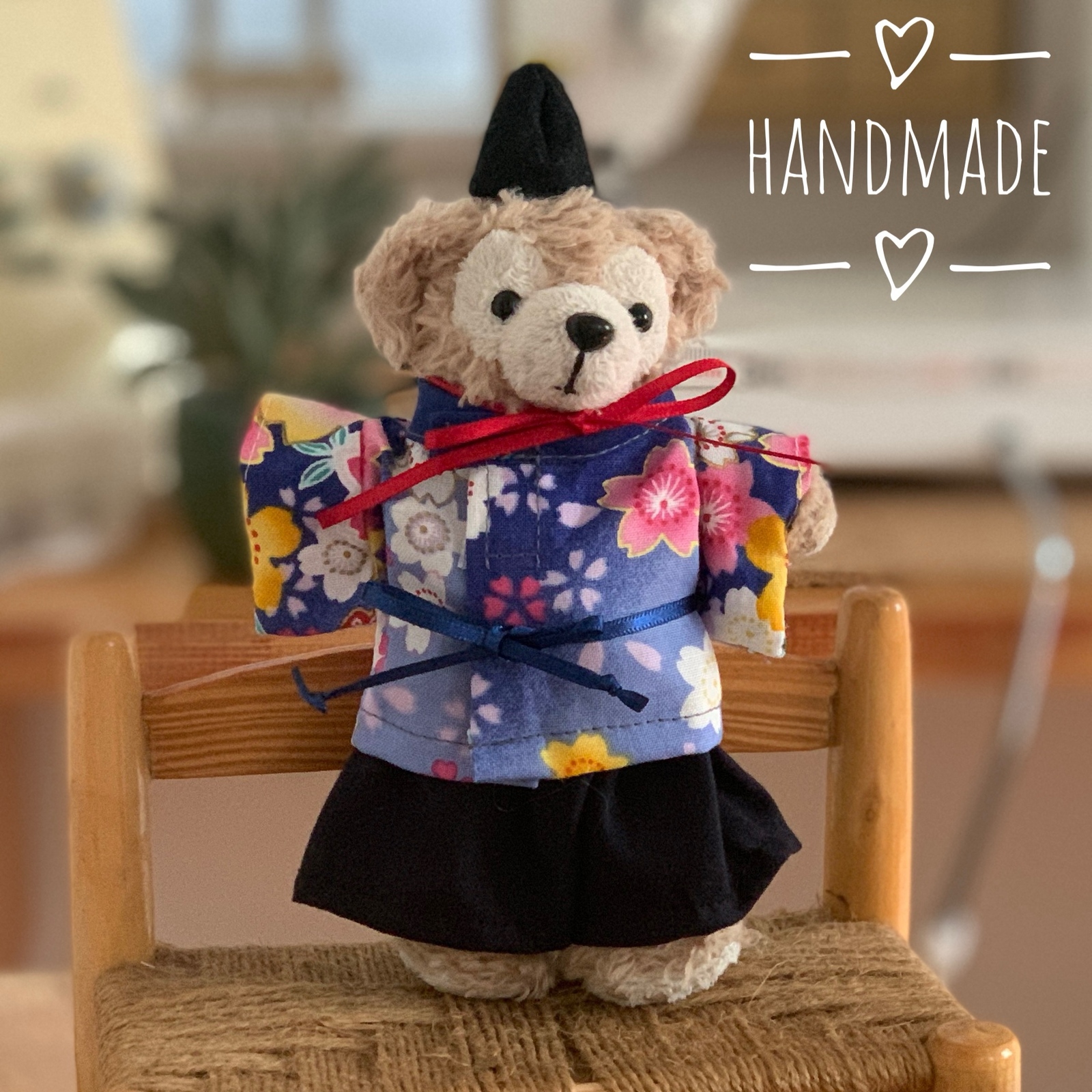 ダッフィー シェリーメイ ひな祭りコスチューム お雛様 お内裏様 衣装