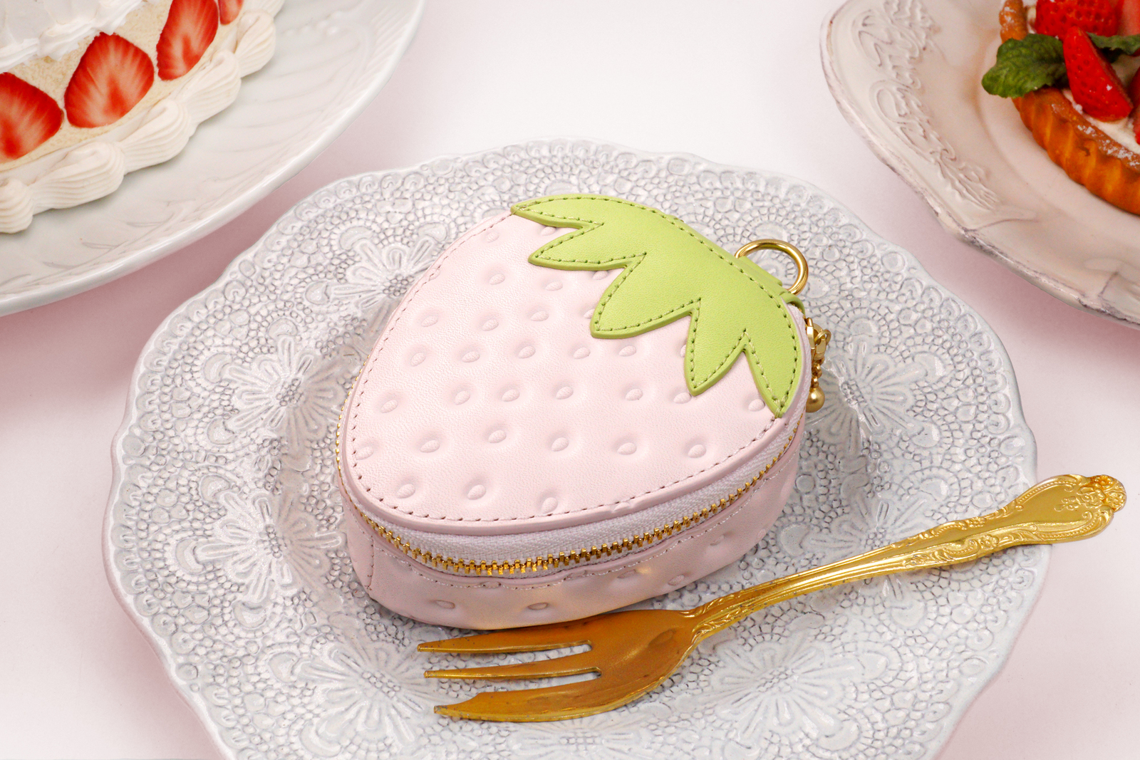 赤肉メロンなビジネス名刺入れ（牛革製）夕張メロン - EARL'S