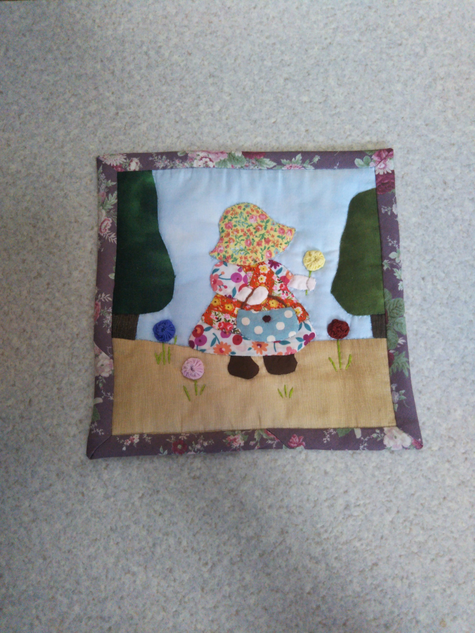 sale!!】【再販!!】ステンドグラスパッチワークキルト☆チューリップ