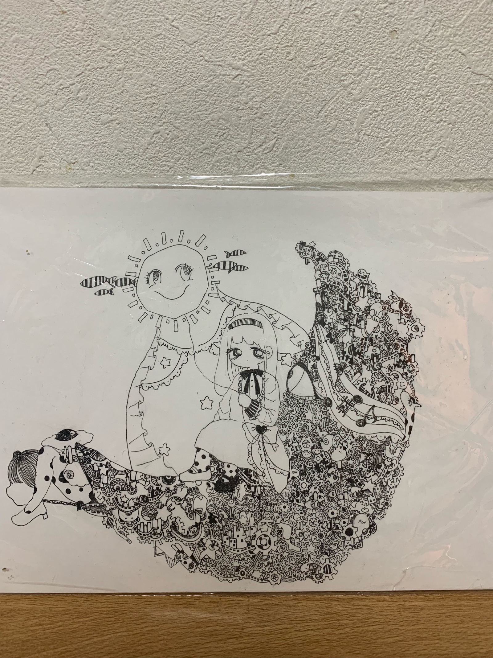 b5サイズ ボールペンイラスト原画 - TOMN12'S GALLERY | minne byGMO