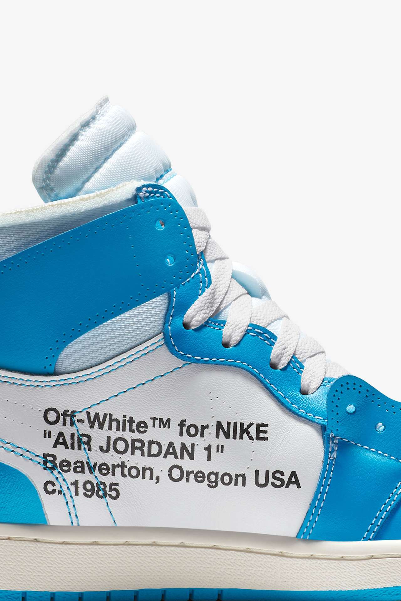 The Ten: Air Jordan 1 Off White 'Powder Blue' Release Date. Nike SNKRS