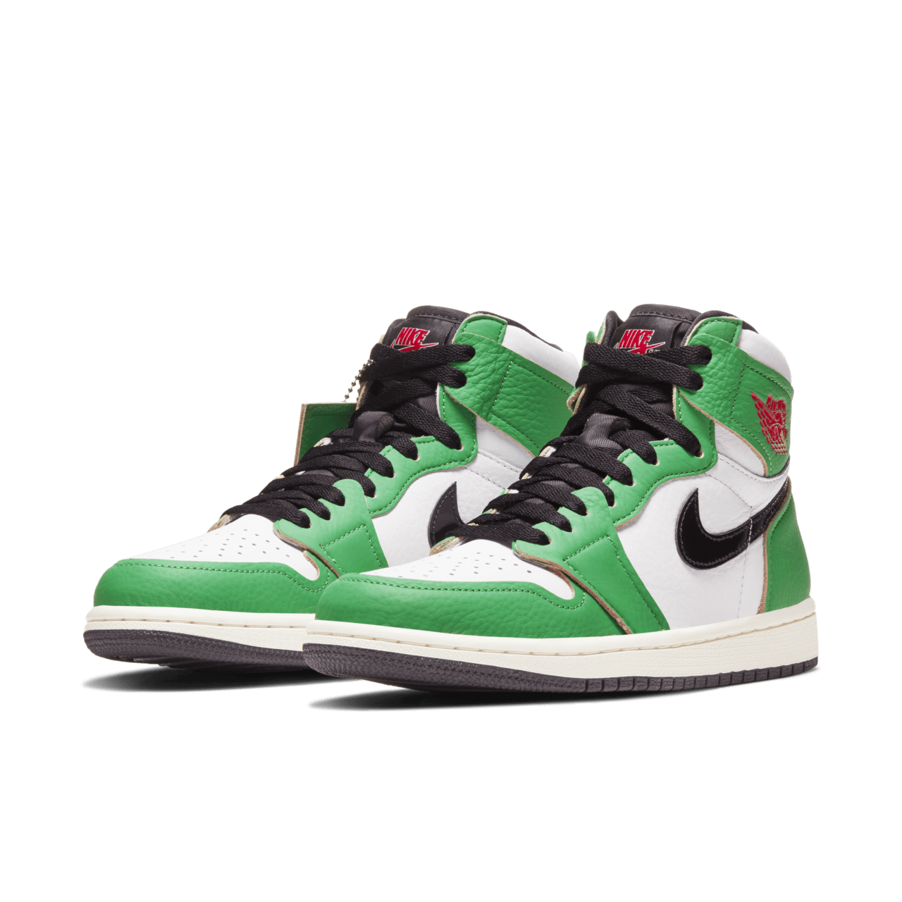 NIKE公式】ウィメンズ エア ジョーダン 1 'Lucky Green' (WMNS AJ 1