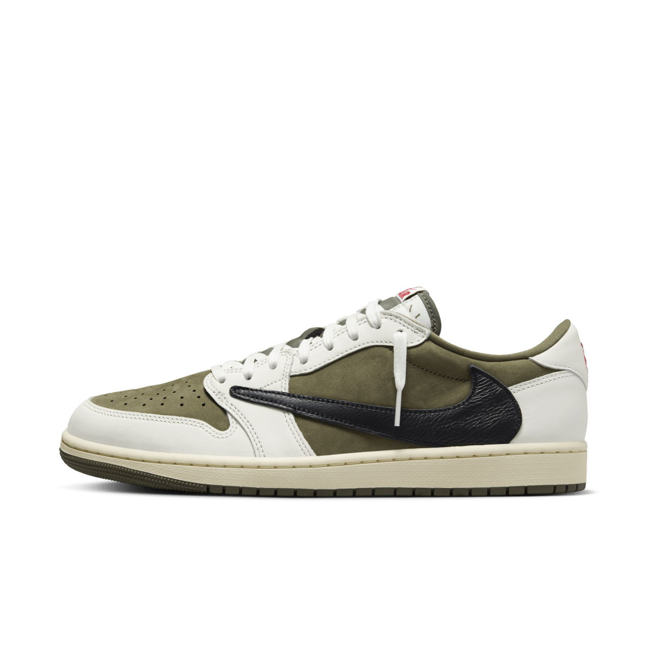 Air Jordan 1 Low x Travis Scott 'Reverse Olive' (DM7866-200