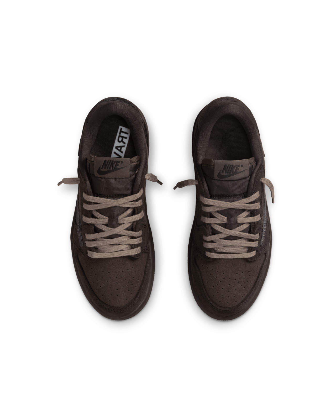 Little Kids' Jordan 1 Low x Travis Scott 'Velvet Brown and Dark