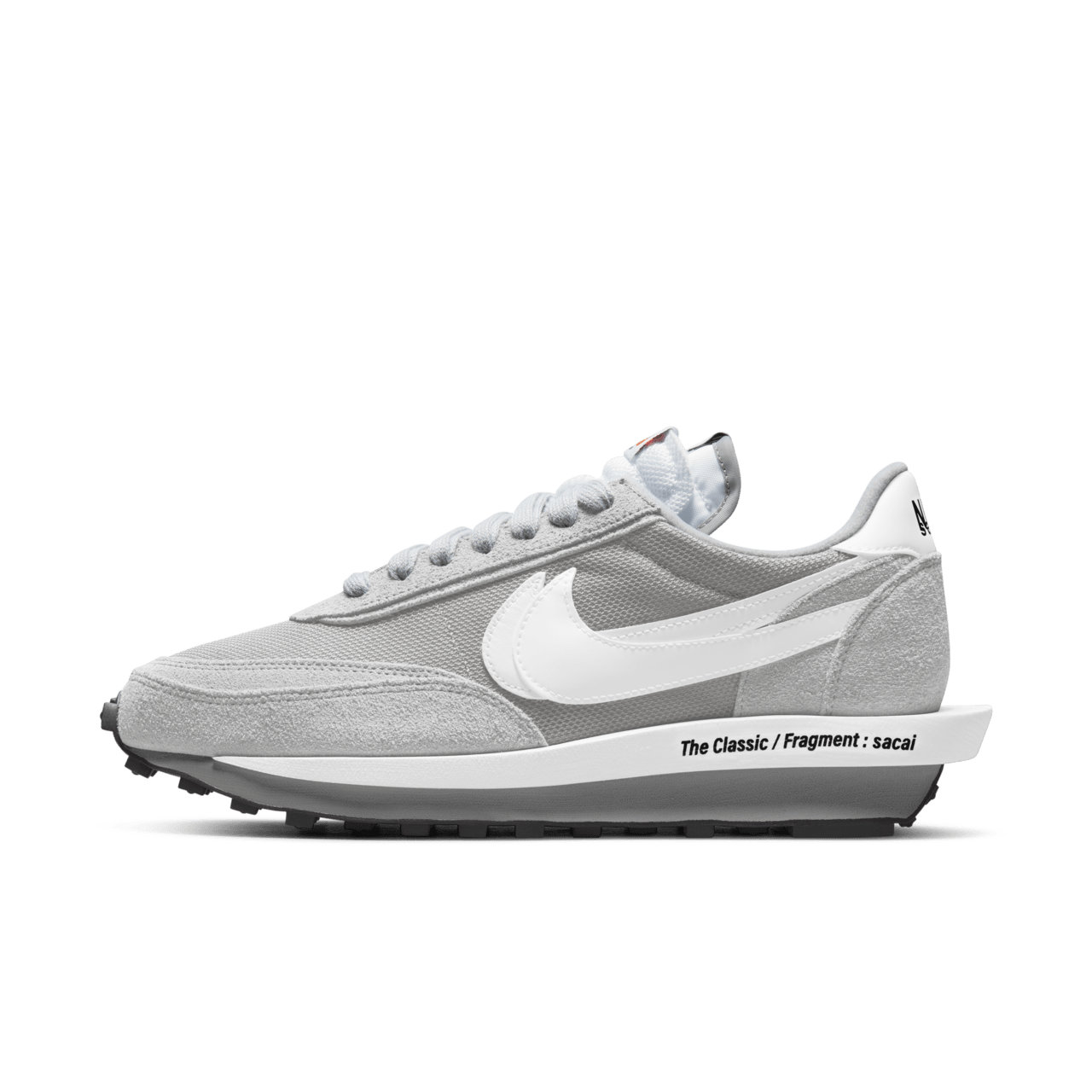 LDWaffle x sacai x Fragment 'Light Smoke Grey' Release Date. Nike