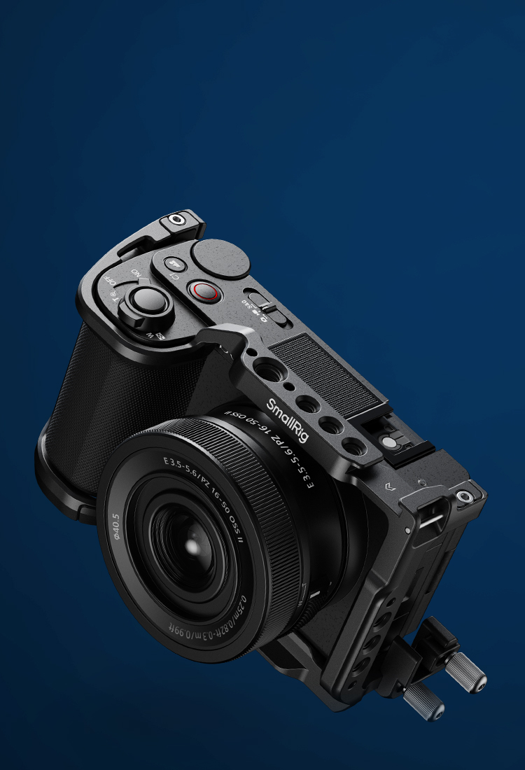 ZV-E10 II Camera Cage Kit | Secure Mount | HDMI Protection