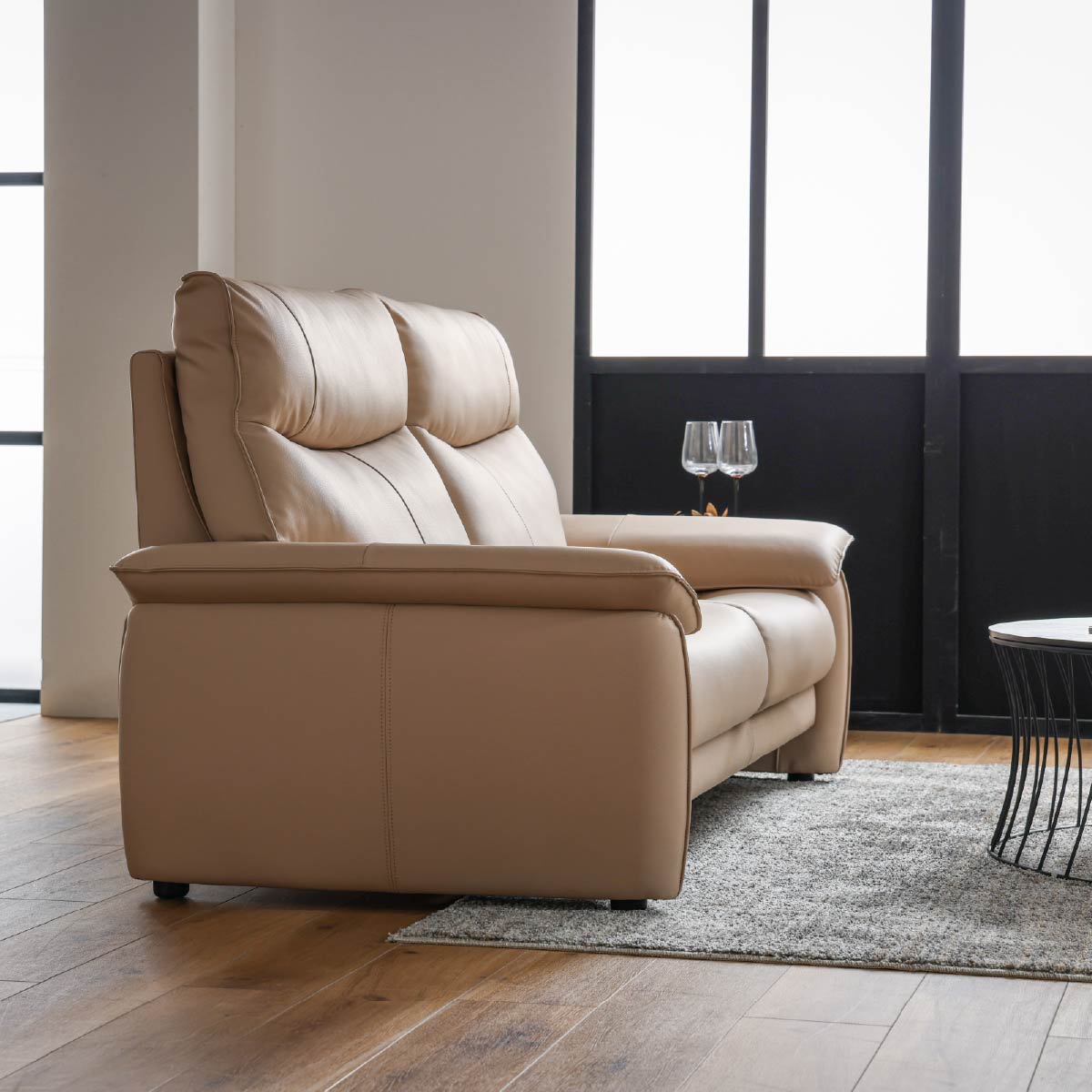 ルーシェ 2人掛けソファ 幅158cm