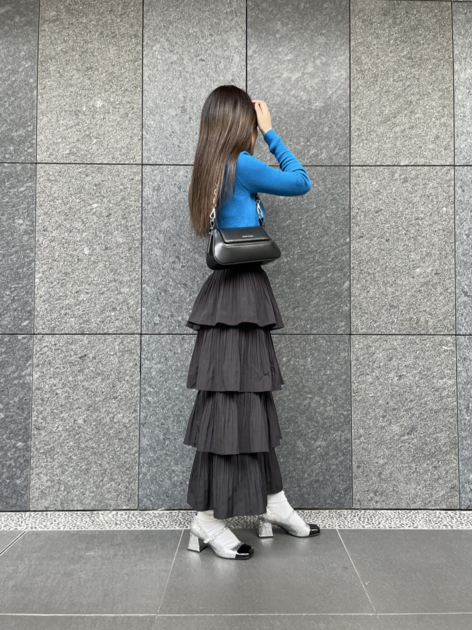 Olivia オリビア トラペーズショルダーバッグ - シルバー | CHARLES