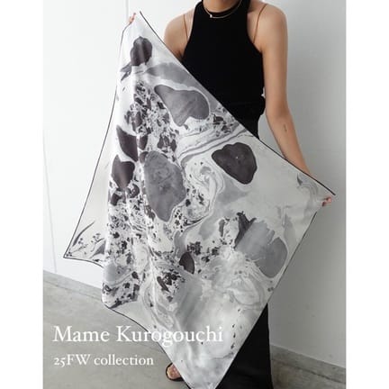 レディース】Floral Jacquard Fraise Stitch Camisole Top | Mame