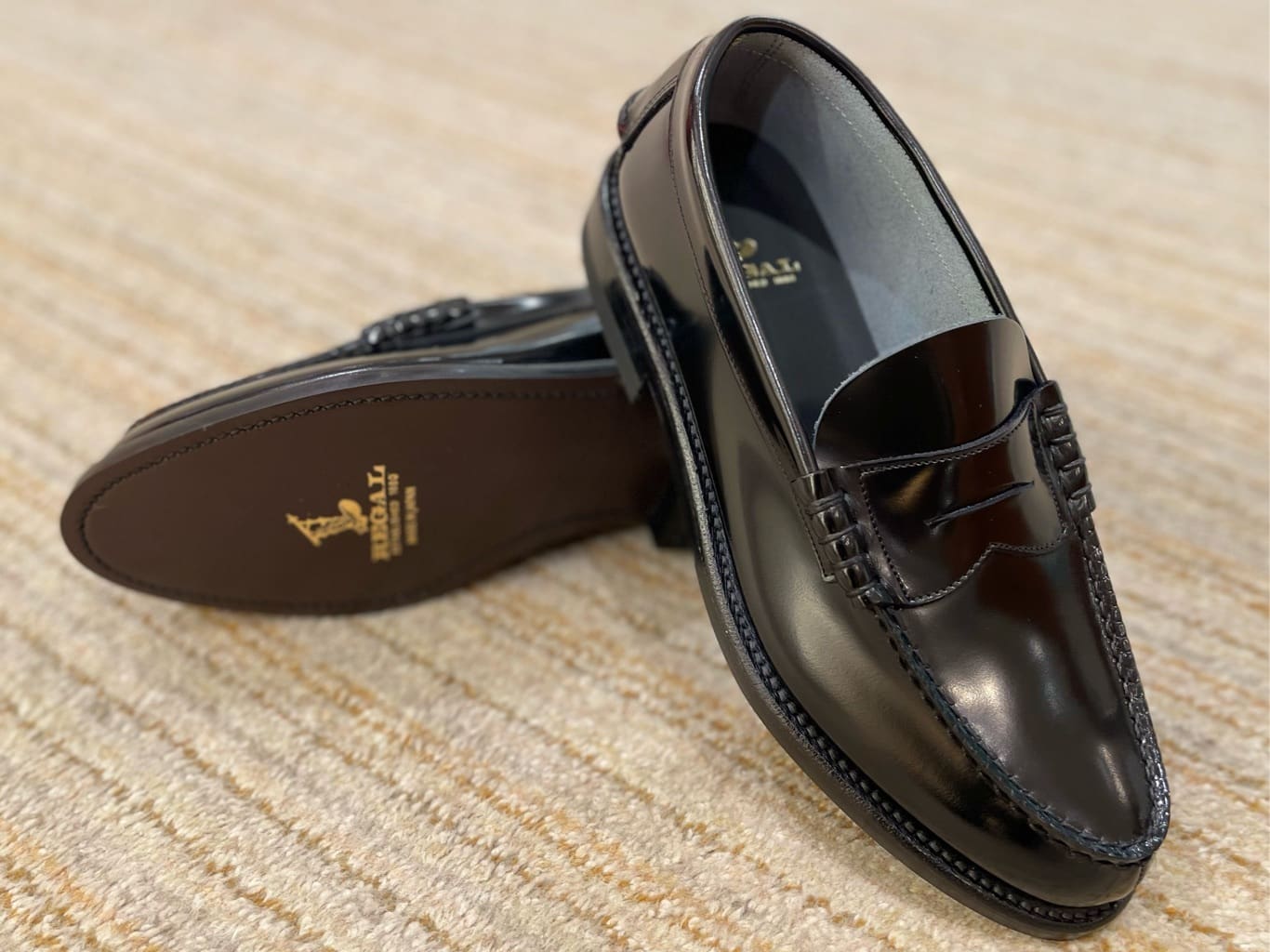 MEN'S】REGAL Boots Mark ローファー New 「2177」 BLACK | 靴の