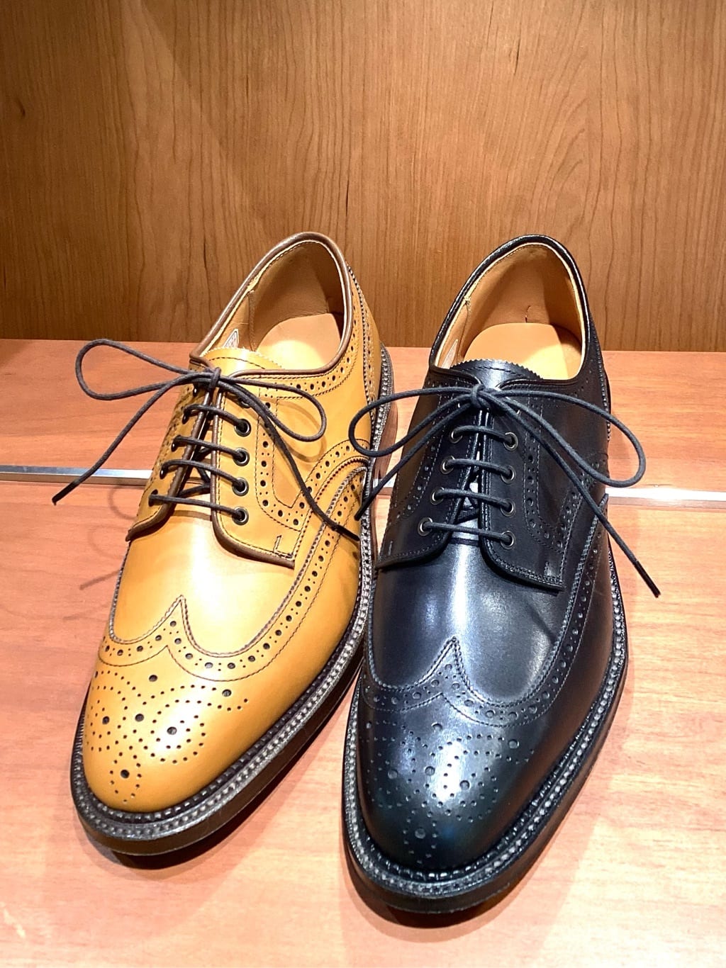 こだわりの革底ウイングチップ！最強カッコイイんです！〜 | 靴の