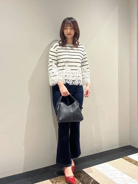 スタッフコーディネート】レースキャミアンサンブル｜sana｜Mystrada