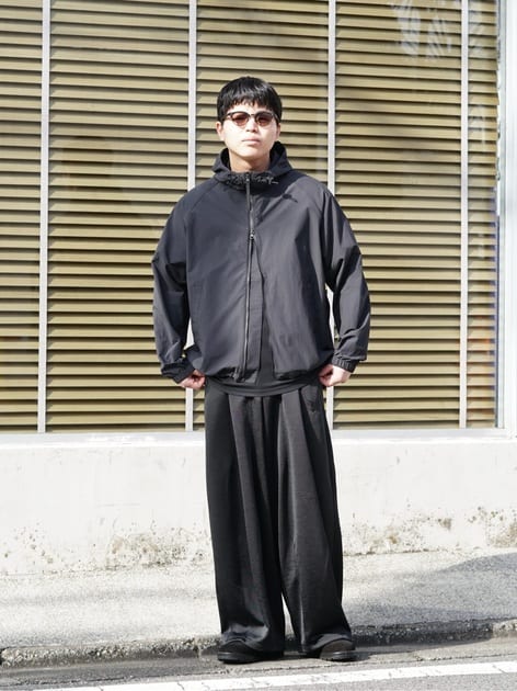 BLACK DISC】Haynes Wind Full-Zip Hoody Black Label Fusion Fit