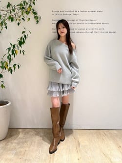 Rirandture アイボリー シャギーPコート S シャギーPコート | コート