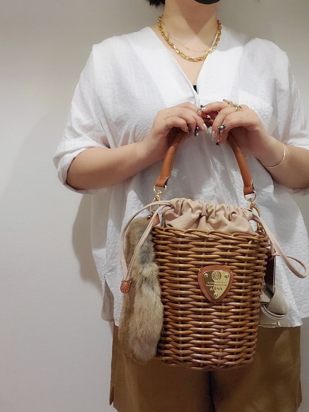 長財布すっぽり】一生モノ！ATAOのかごバッグ最強説！ - P(パンプキン