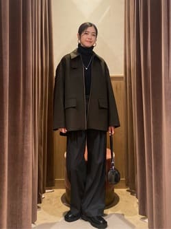 MARW UNITED ARROWS＞コクーン ジップ コート