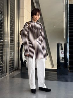 LOEFF＞ツイル 2タック パンツ