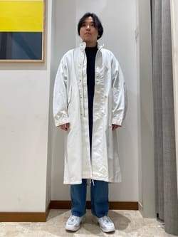 LOEFF＞TCオックス ミリタリー スタンドカラー コート UNISEX