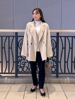 リバー テーラード ミドルコート