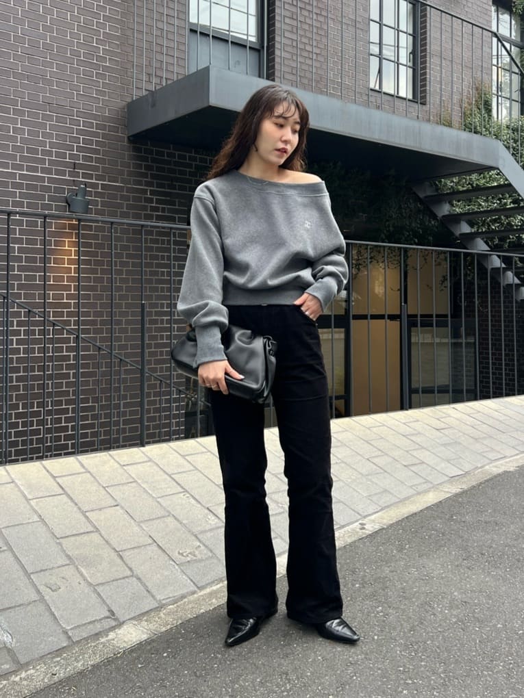 解説】1ポイントボンディングスウェット - CAPRICIEUX LE'MAGE(カプリ