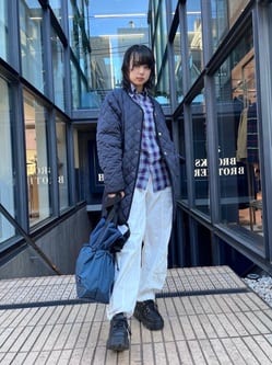 ◇オンラインストア限定◇ウォッシャブル キルティングコート | Brooks