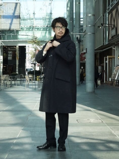 COMOLI＞ウール ラグビーシャツ （W03-05012） | MAKES ONLINE STORE