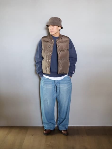 PHIGVEL＞MOUNTAINEER DOWN VEST | MAKES ONLINE STORE