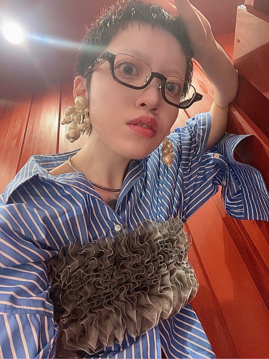 理翔 / rishangのJINS×チェンソーマン レゼモデルのコーディネート詳細