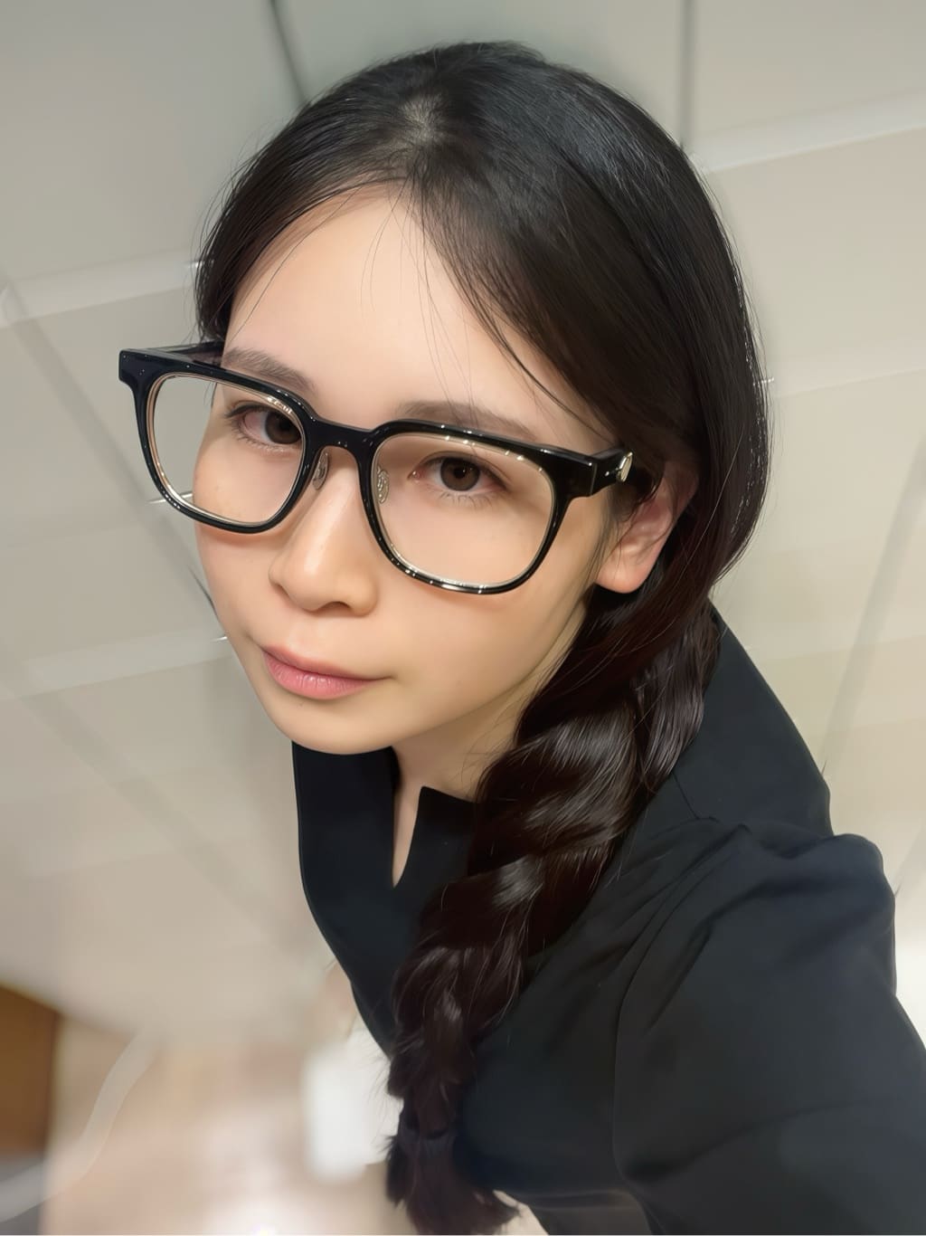 MariのJINS×チェンソーマン マキマモデルのコーディネート詳細（MRF