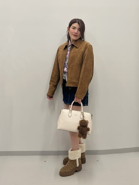 公式】コーチアウトレット | チャンキー シェルパ ブーティ