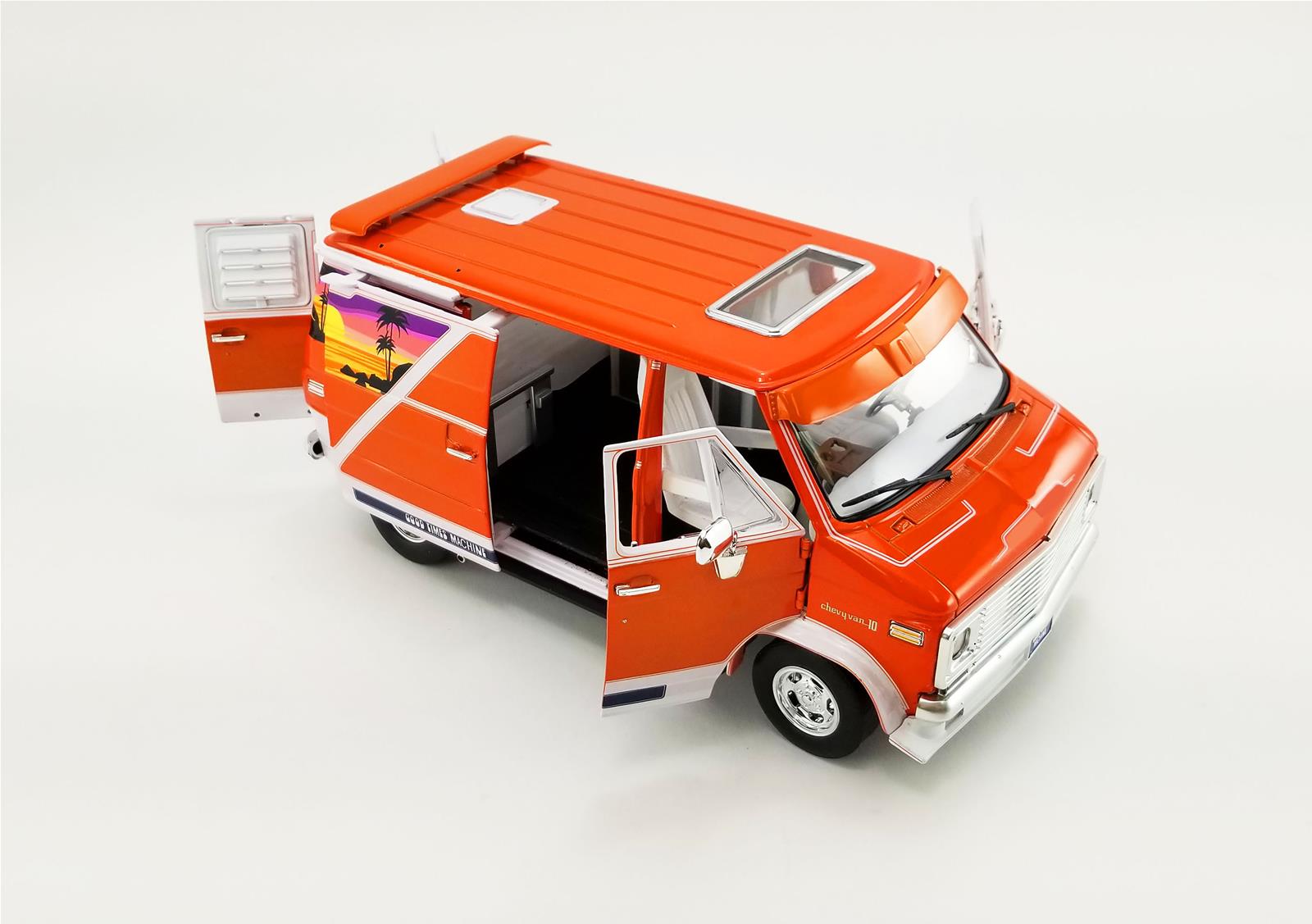 ACME DIECAST A1802100 1:18 Scale 1976 Good Times Machine Chevrolet