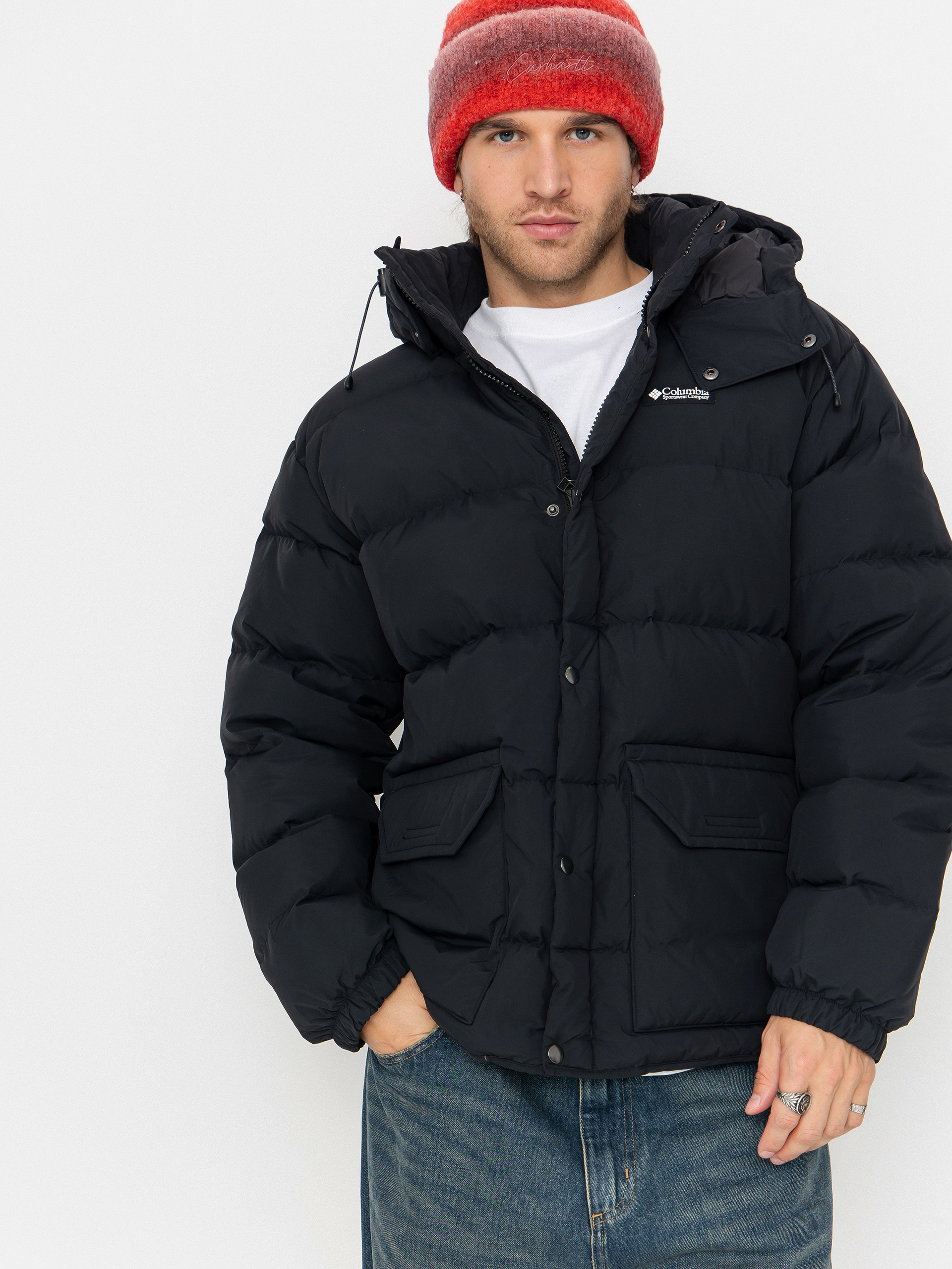Columbia Jacket Wallowa Down Hooded - black (black)