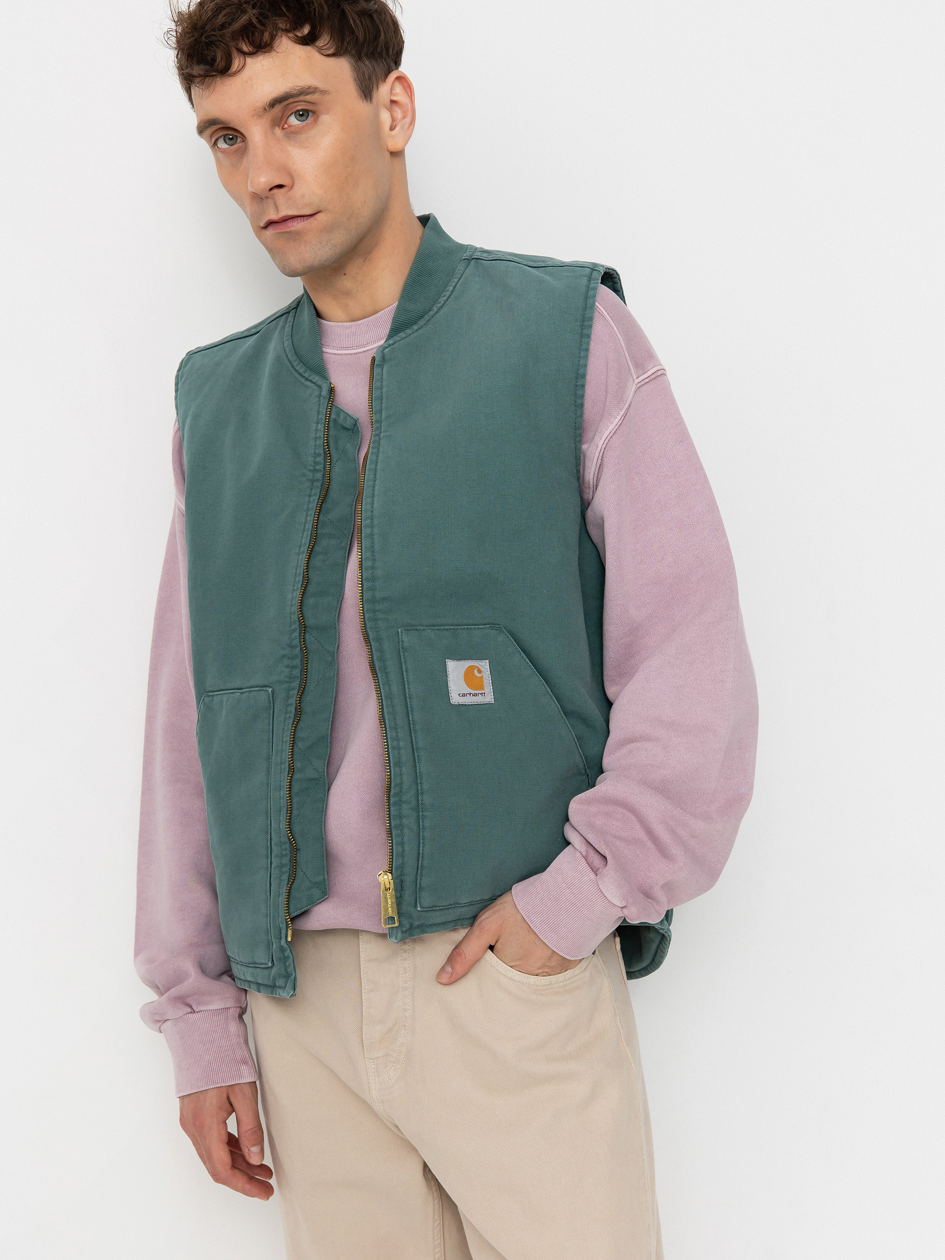 Carhartt WIP Vest Classic - green (silver pine)