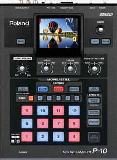 Roland Pro A/V - P-10 | Reprodutor portátil de vídeos