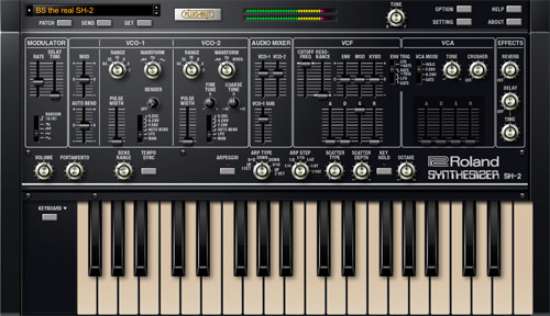 Roland - SH-2 | Software Synthesizer